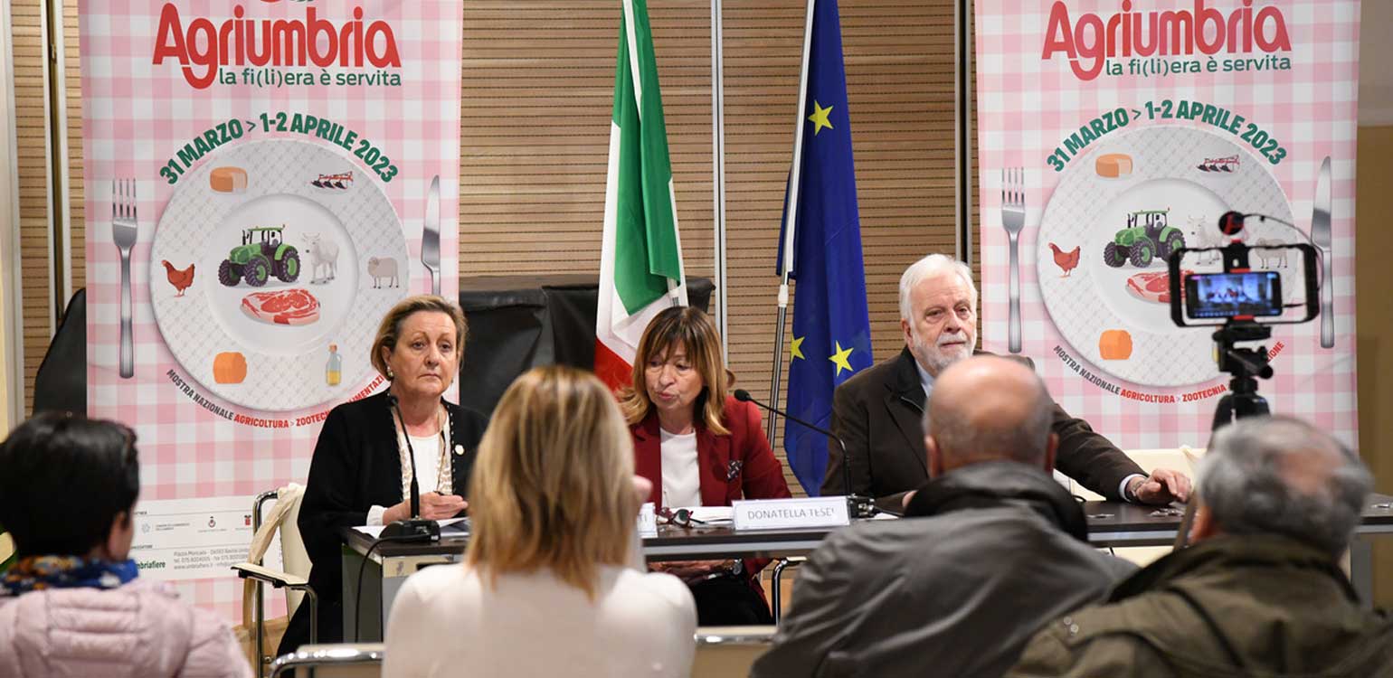 Conferenza di presentazione di Agriumbria 2023